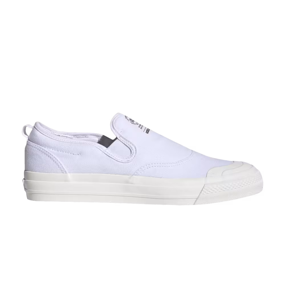 Adidas Nizza RF Slip-On Triple White