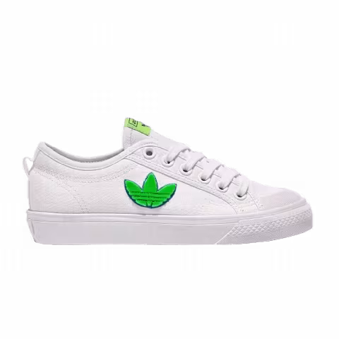 Adidas Nizza Trefoil 'White Signal Green'