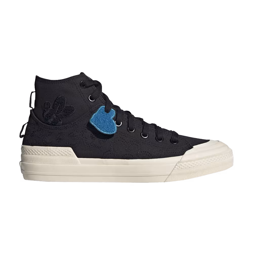 Melting Sadness x adidas Nizza High DL Bee With You - Core Black