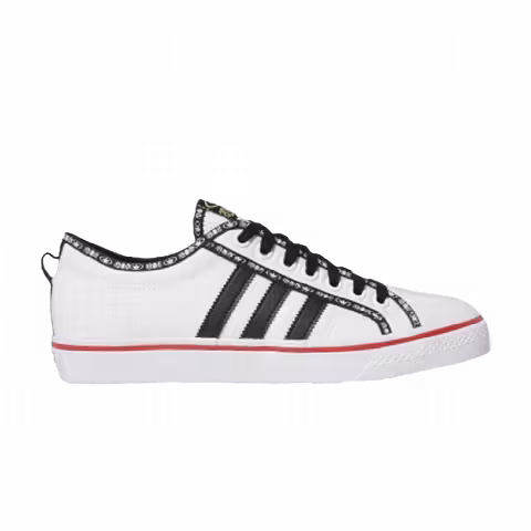 Adidas Nizza 'White Vivid Red'