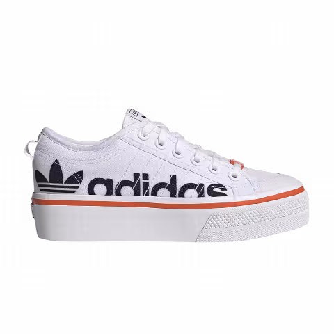 Adidas Wmns Nizza Platform 'White Black'