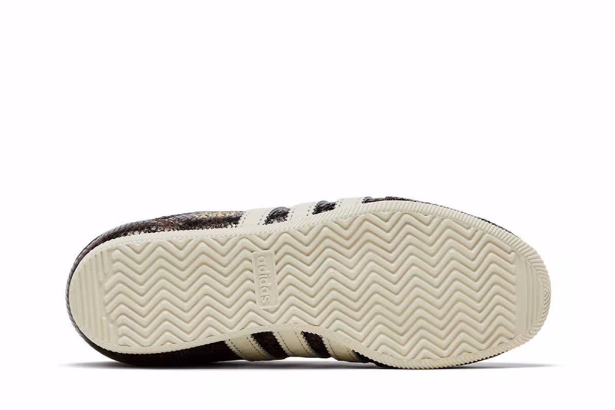 adidas Women's Japan Snakeskin Brown, view 5