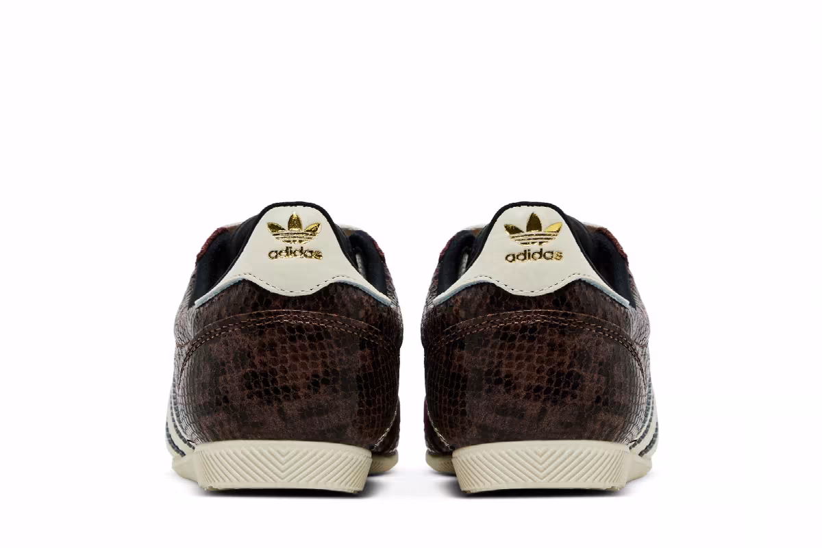 adidas Women's Japan Snakeskin Brown, view 7