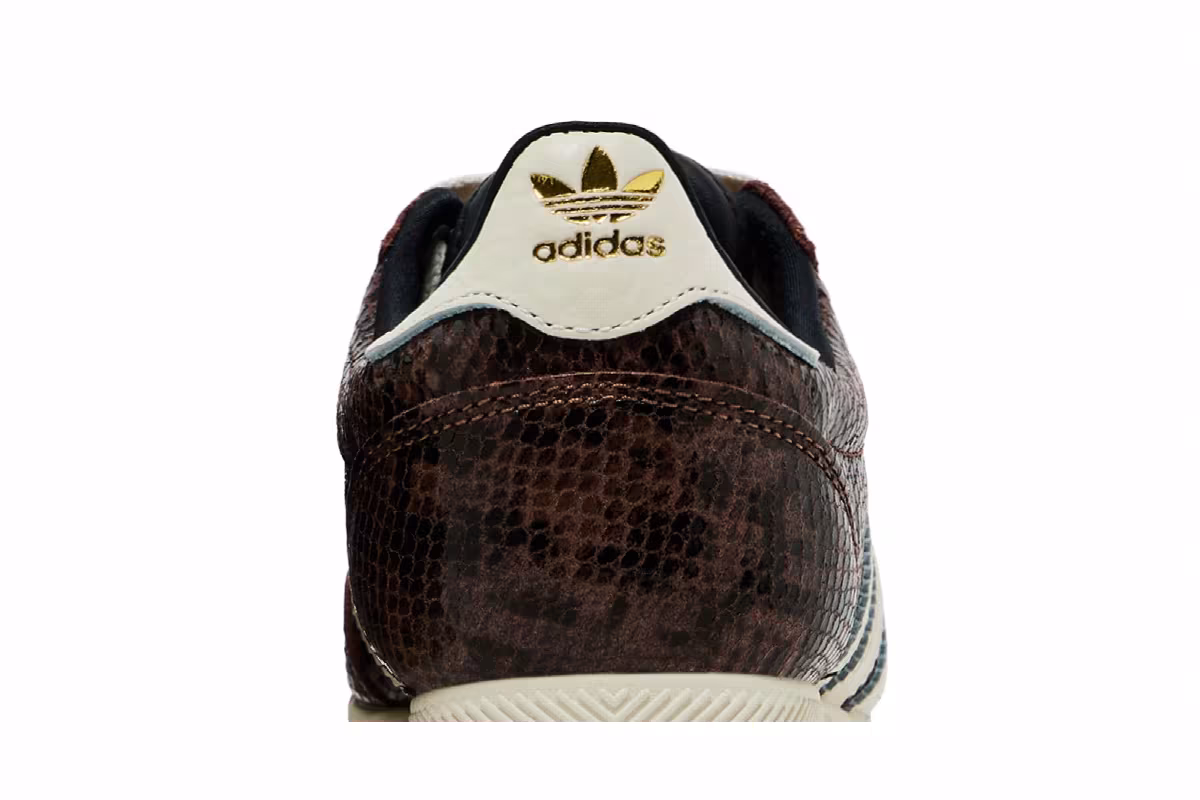 adidas Women's Japan Snakeskin Brown, view 8