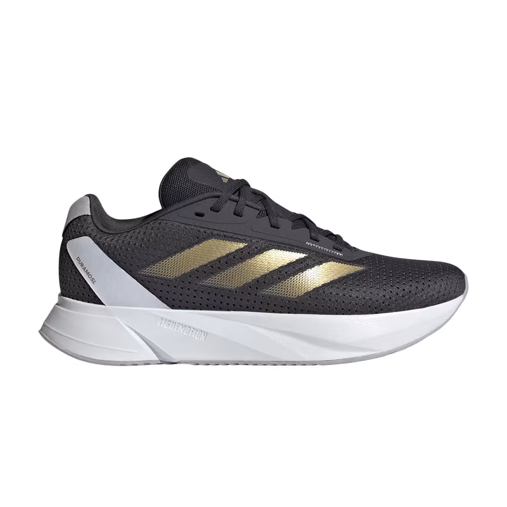 adidas Women's Duramo SL Carbon Gold Metallic Preloved Purple