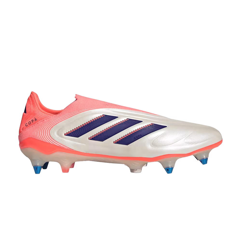 adidas Copa Pure 3 Elite Laceless Off White Lucid Blue Signal Coral