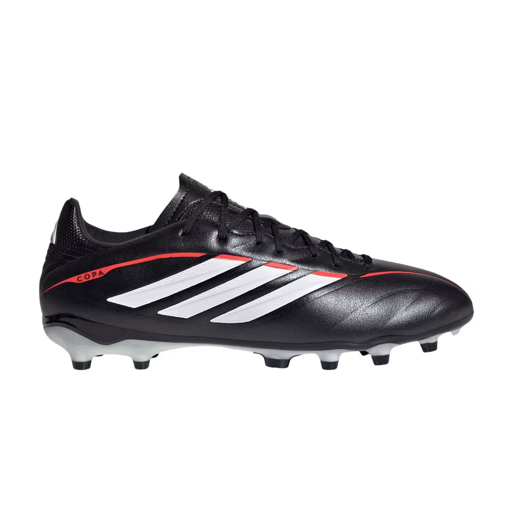 adidas Copa Pure IV League FG Little Kid Core Black Cloud White Lucid Red