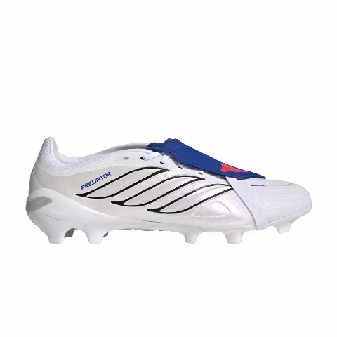 adidas Predator League Fold Over Tongue FG 'Cloud White Zero Metalic Royal Blue'