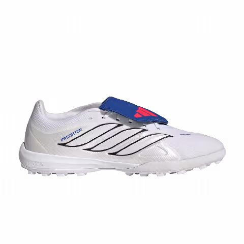 adidas Predator League Fold Over Tongue Turf 'Cloud White Zero Metalic Royal Blue'