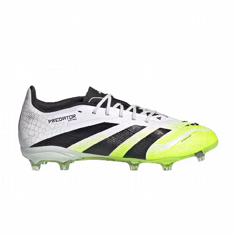 Adidas Predator Elite FG J 'Cloud White Lucid Lemon'
