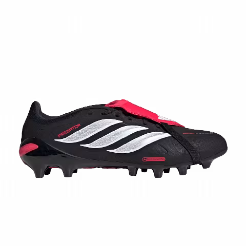 adidas Predator League Fold Over Tongue AG 'Core Black Cloud White Lucid Red'