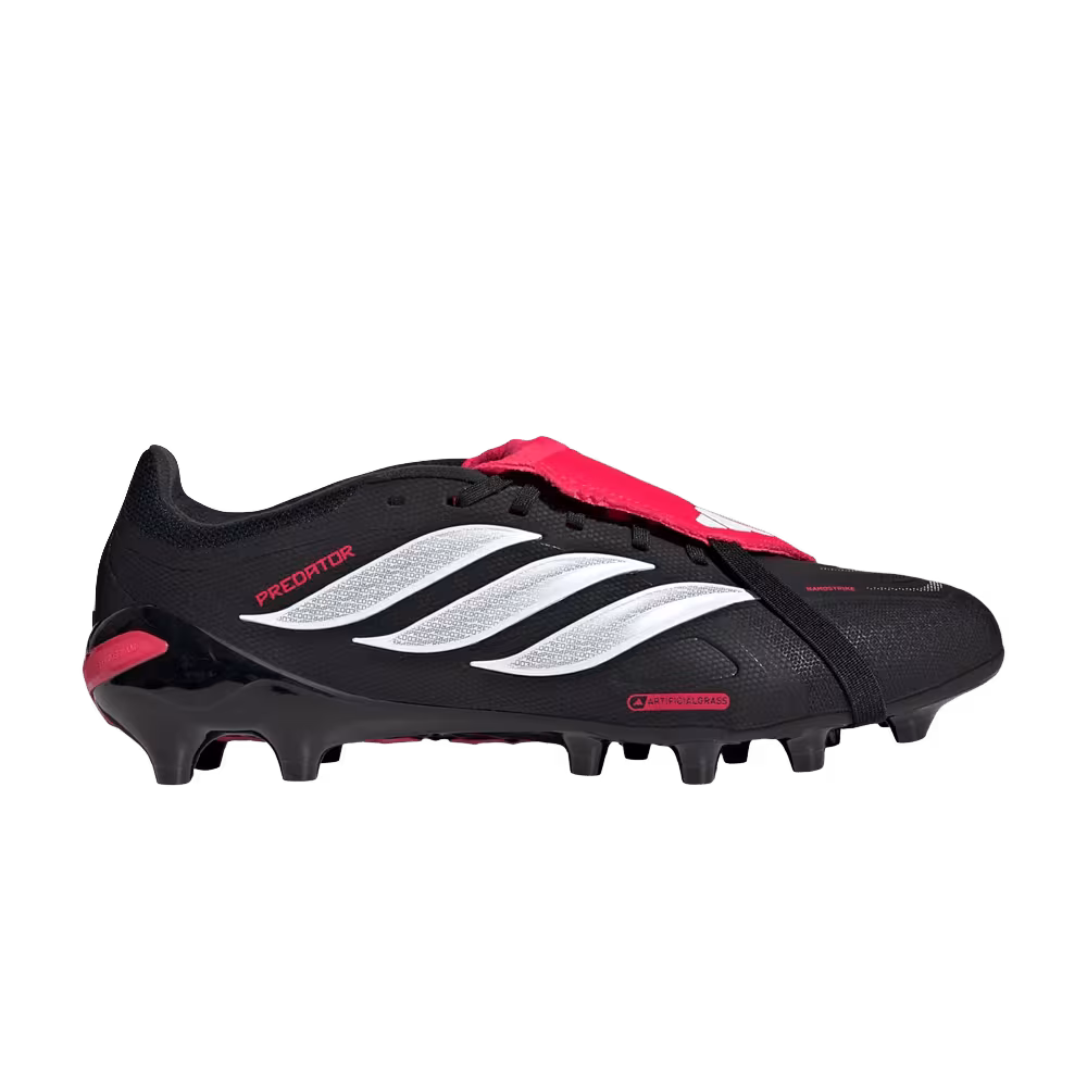 adidas Predator League Fold Over Tongue AG Core Black Cloud White Lucid Red