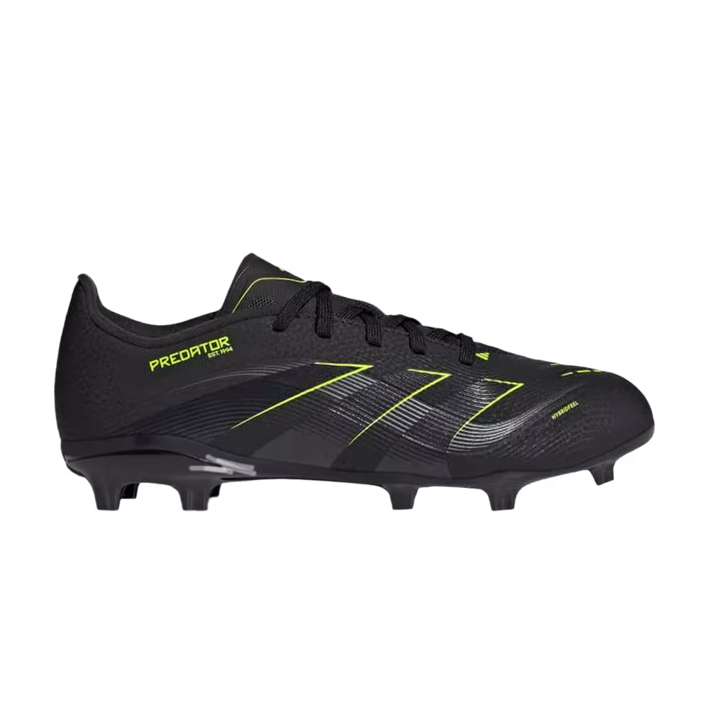 Adidas Predator League FG MG J Core Black Lucid Lemon