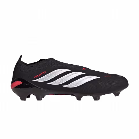 adidas Predator League Laceless FG 'Core Black Cloud White Lucid Red'