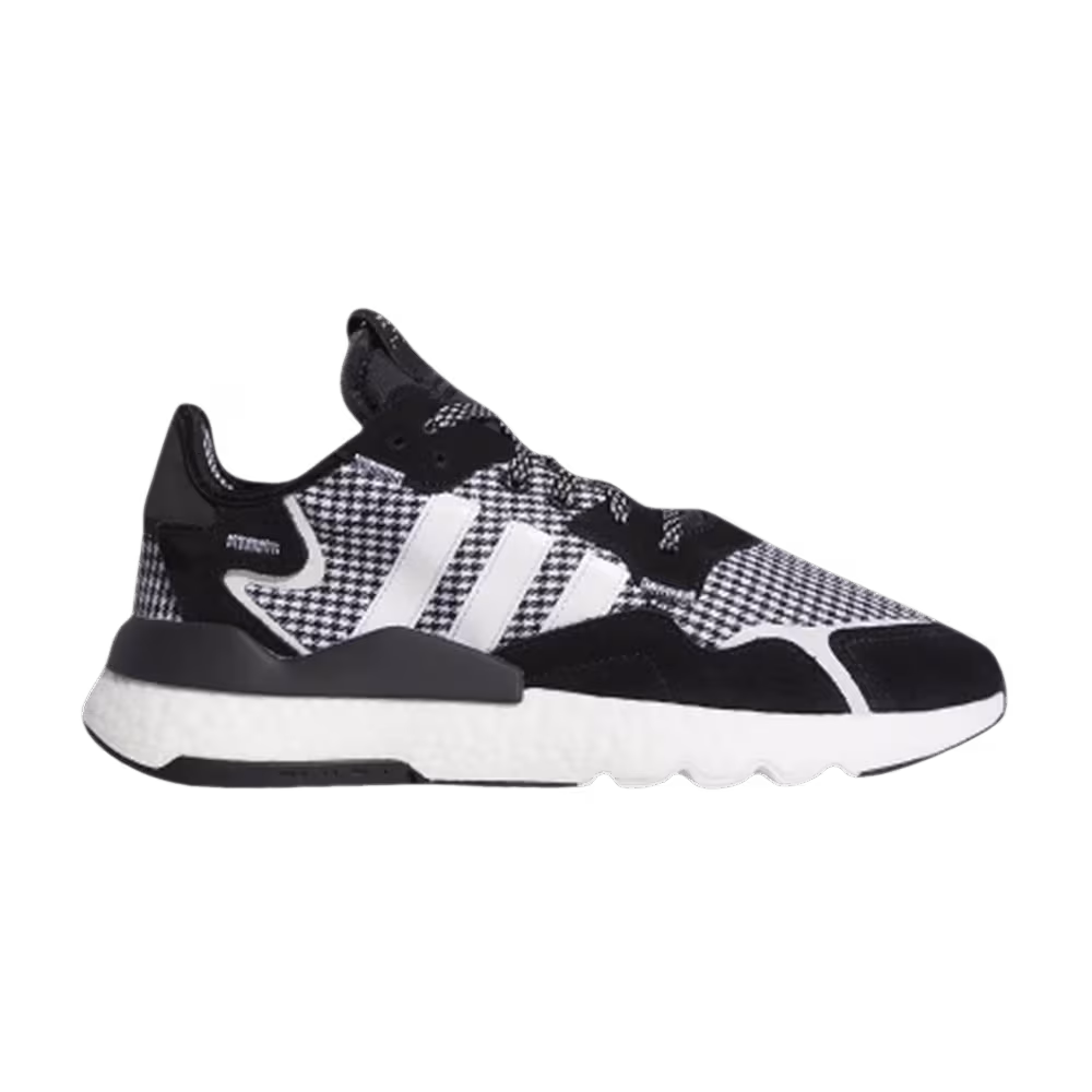 Adidas Nite Jogger Black White