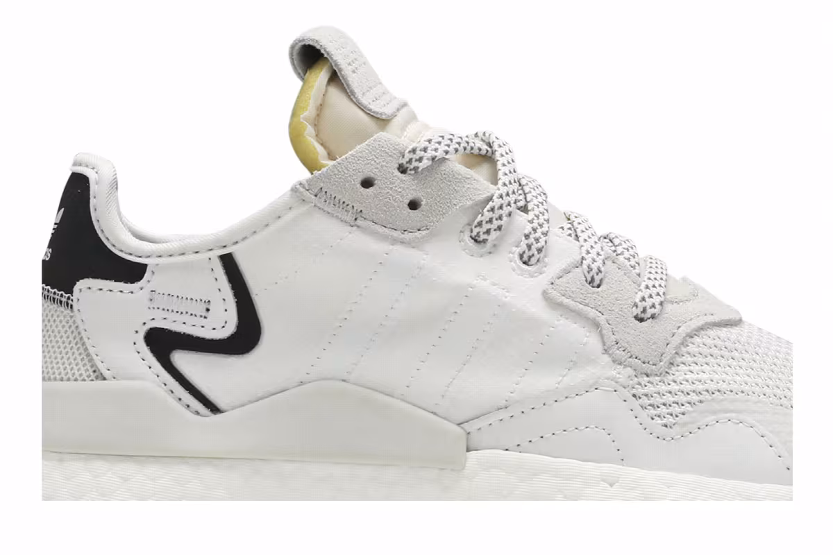 Adidas Nite Jogger J Cloud White, view 3