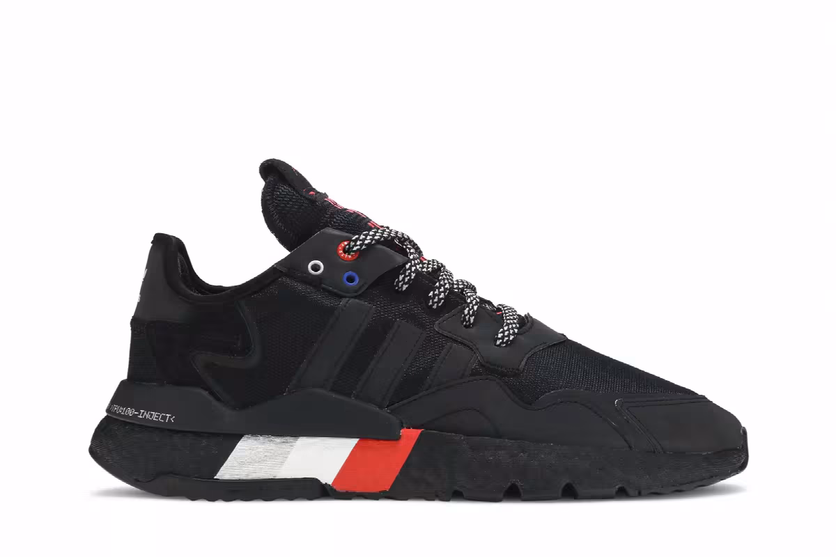 adidas Nite Jogger Black Metallic, view 2