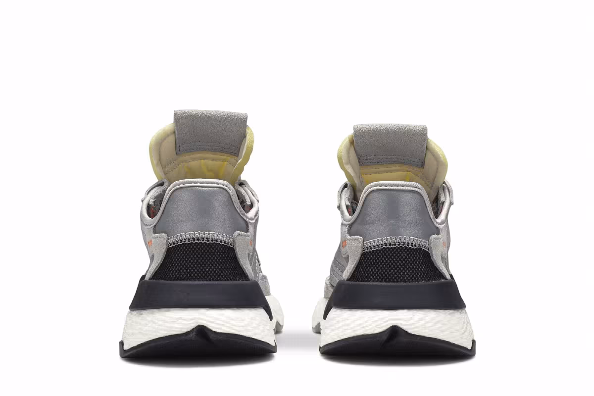 Adidas Nite Jogger J Grey Orange, view 7