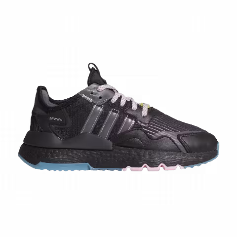 Ninja x adidas Nite Jogger J 'Black Blue Glow'