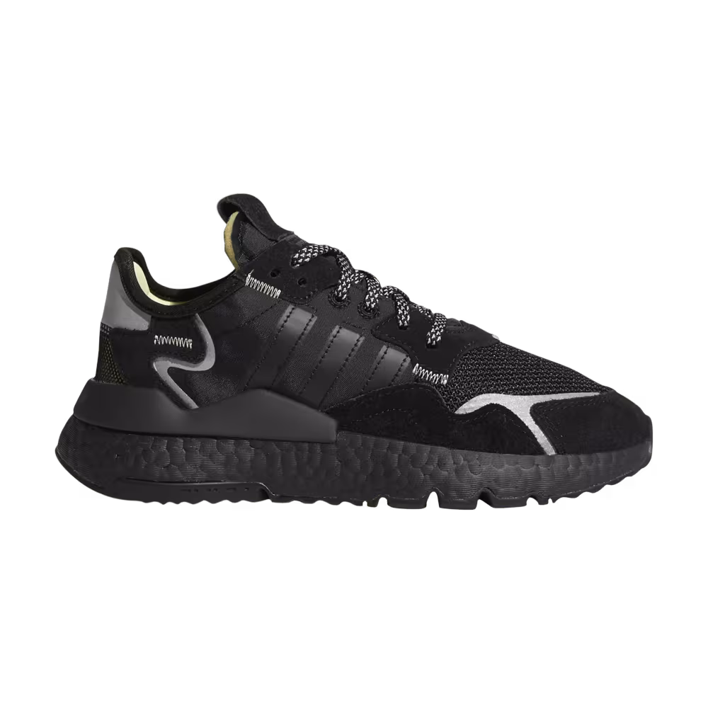 Adidas Nite Jogger J Triple Black