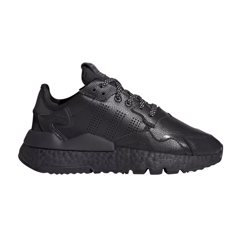Adidas Nite Jogger J Triple Black