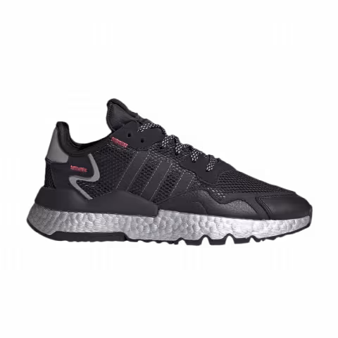 Adidas Wmns Nite Jogger 'Black Silver Metallic'