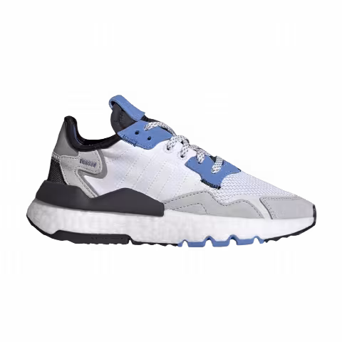 Adidas Nite Jogger J 'White Real Blue'