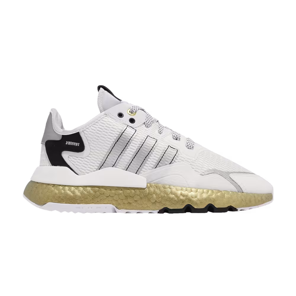 Adidas Nite Jogger White Gold Metallic
