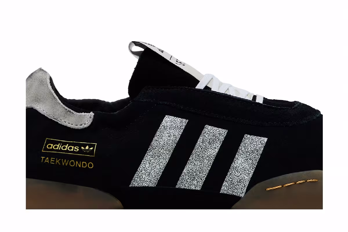 Song for the Mute x adidas Women's Taekwondo Mei Black White, view 3
