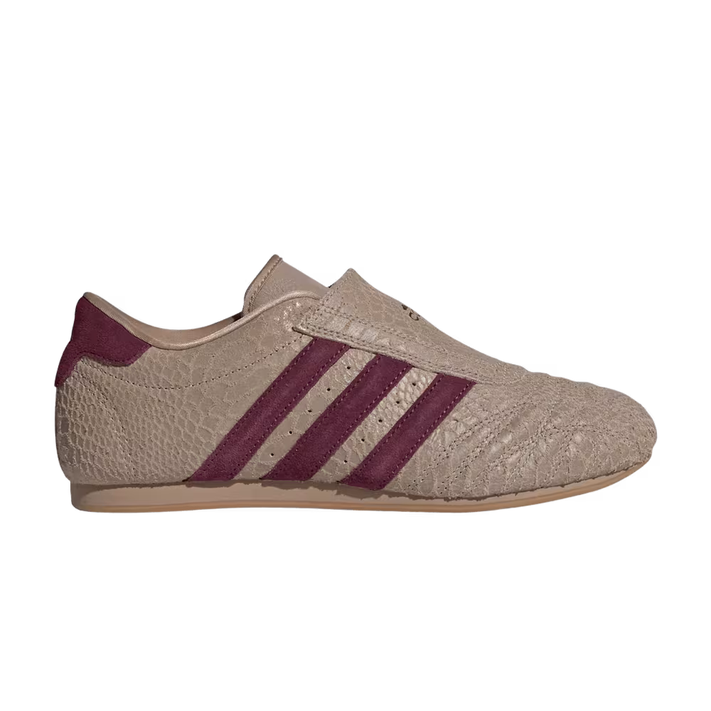 adidas Women's Taekwondo Trace Khaki Maroon Gum