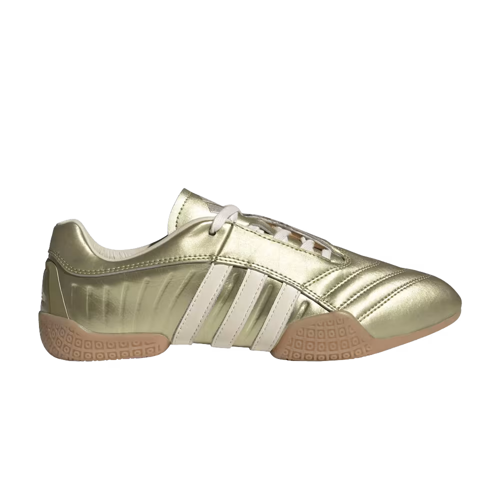 adidas Women's Taekwondo Mei Elite Gold Metallic Cream White Gum