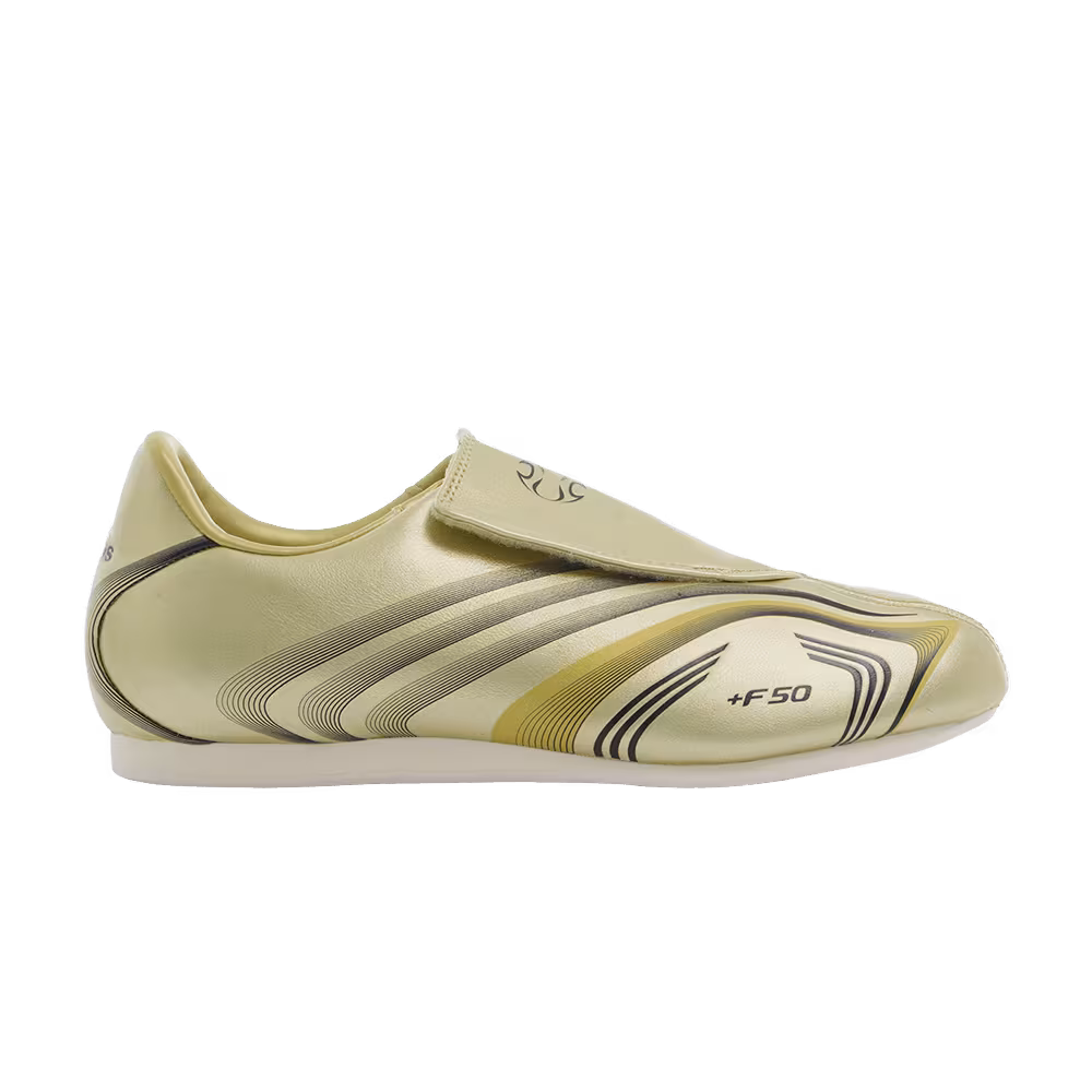 adidas Women's Taekwondo F50 Gold Metallic Black