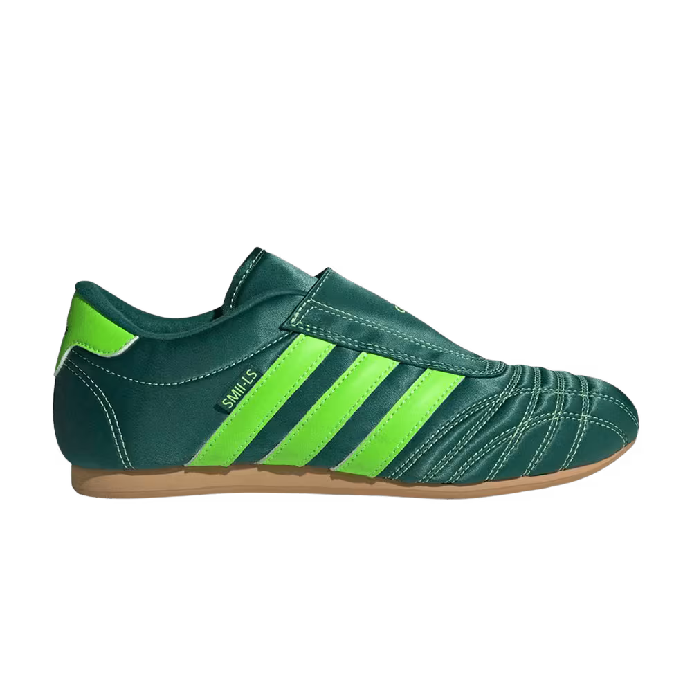adidas Women's Taekwondo Collegiate Green Solar Green Gum