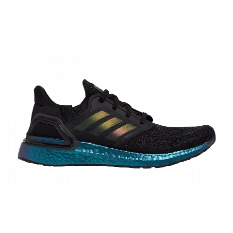adidas UltraBoost 20 'Black Signal Cyan'