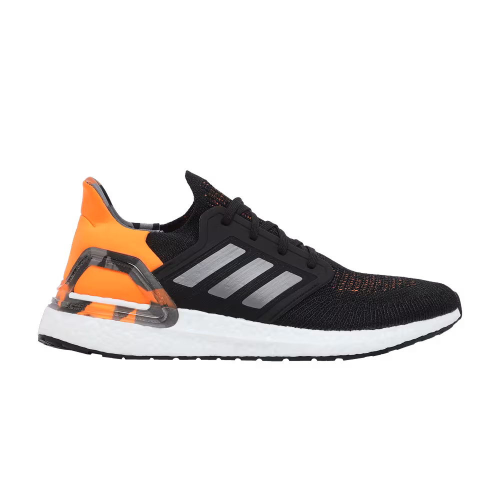 adidas UltraBoost 20 Black Signal Orange