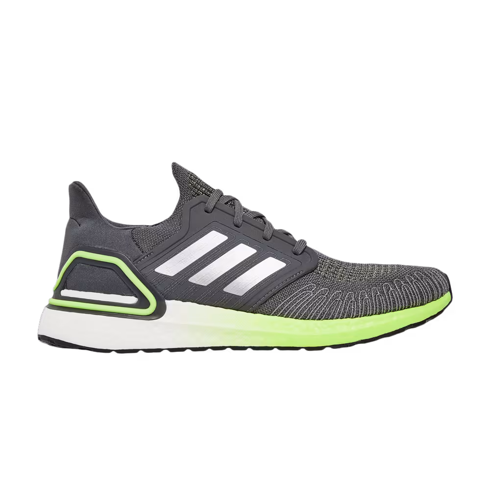 Adidas UltraBoost 20 Grey Signal Green