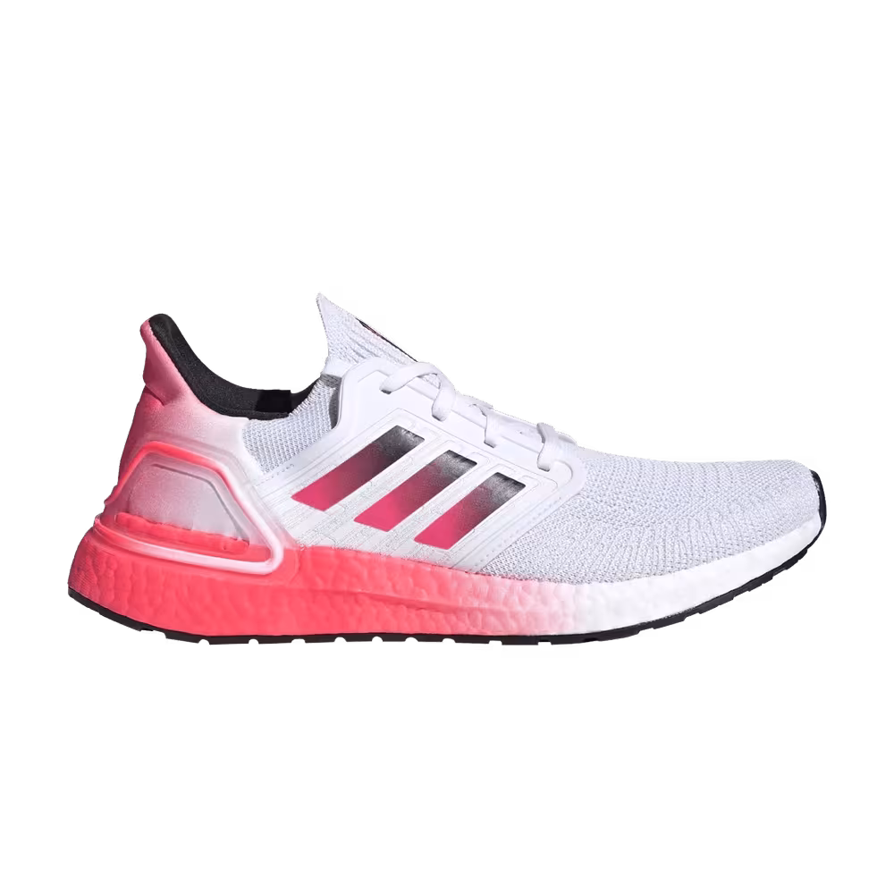 adidas UltraBoost 20 White Signal Pink