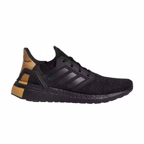 adidas UltraBoost 20 'Black Gold Metallic'