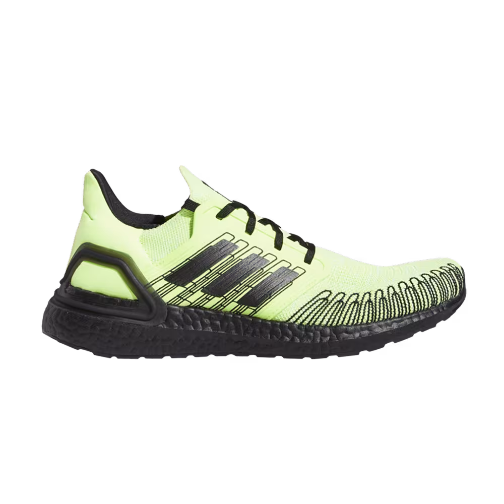 adidas UltraBoost 20 Signal Green Black