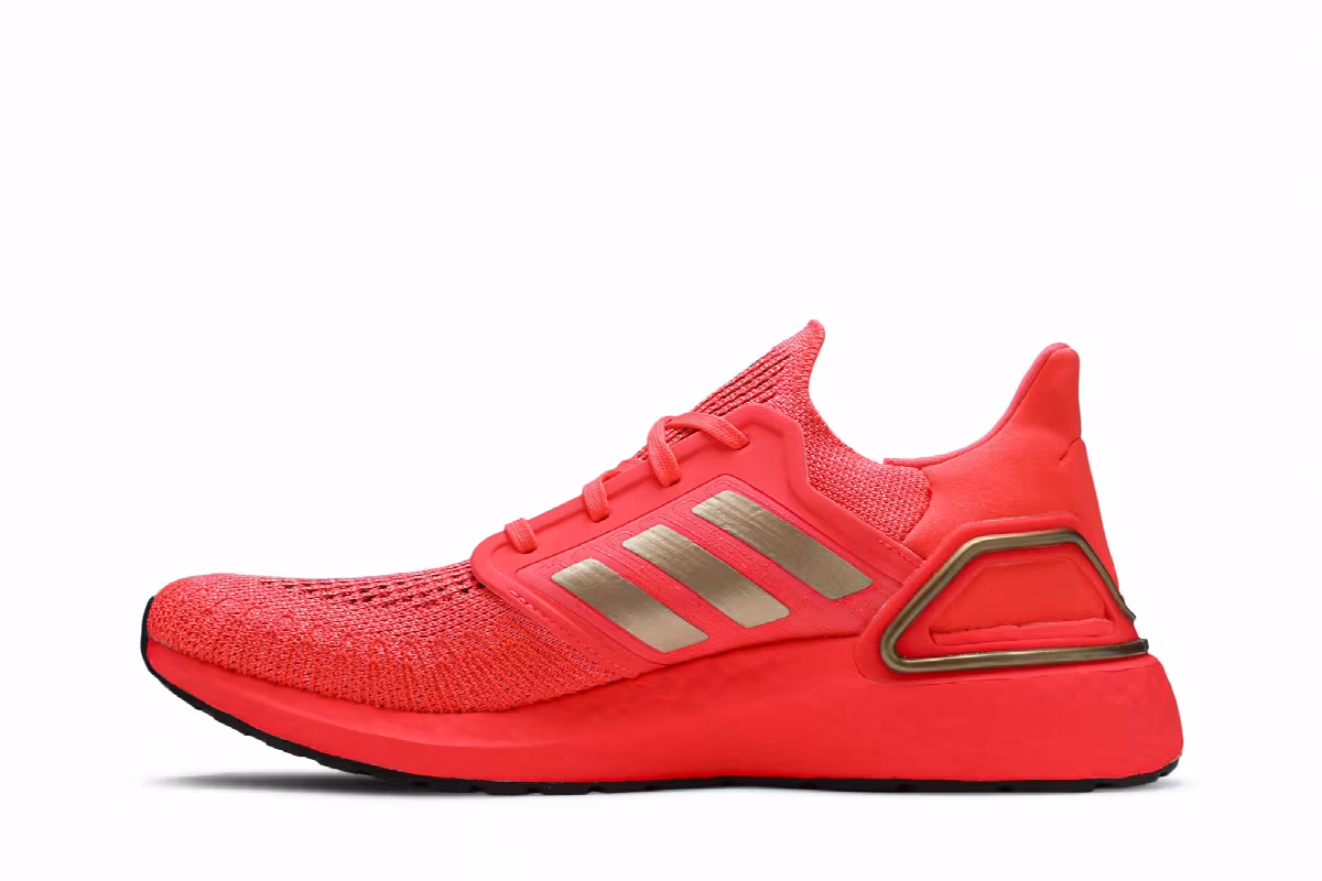 Adidas Women's UltraBoost 20 Signal Pink, view 4