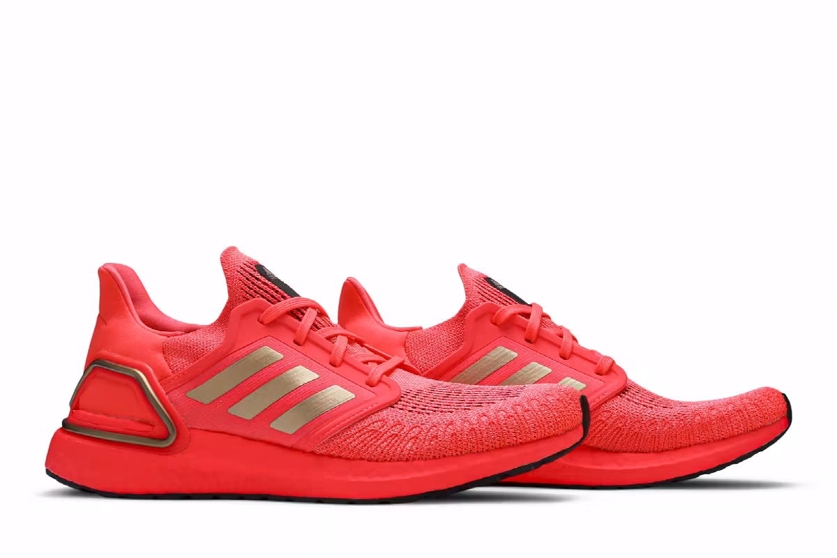 Adidas Women's UltraBoost 20 Signal Pink, view 9