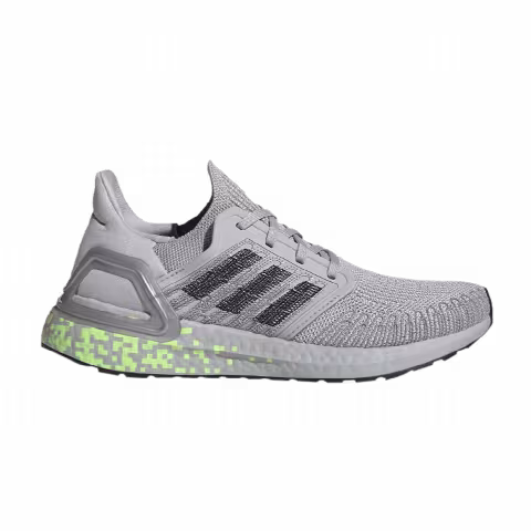 Adidas Wmns UltraBoost 20 'Digital Pixel - Grey Signal Green'