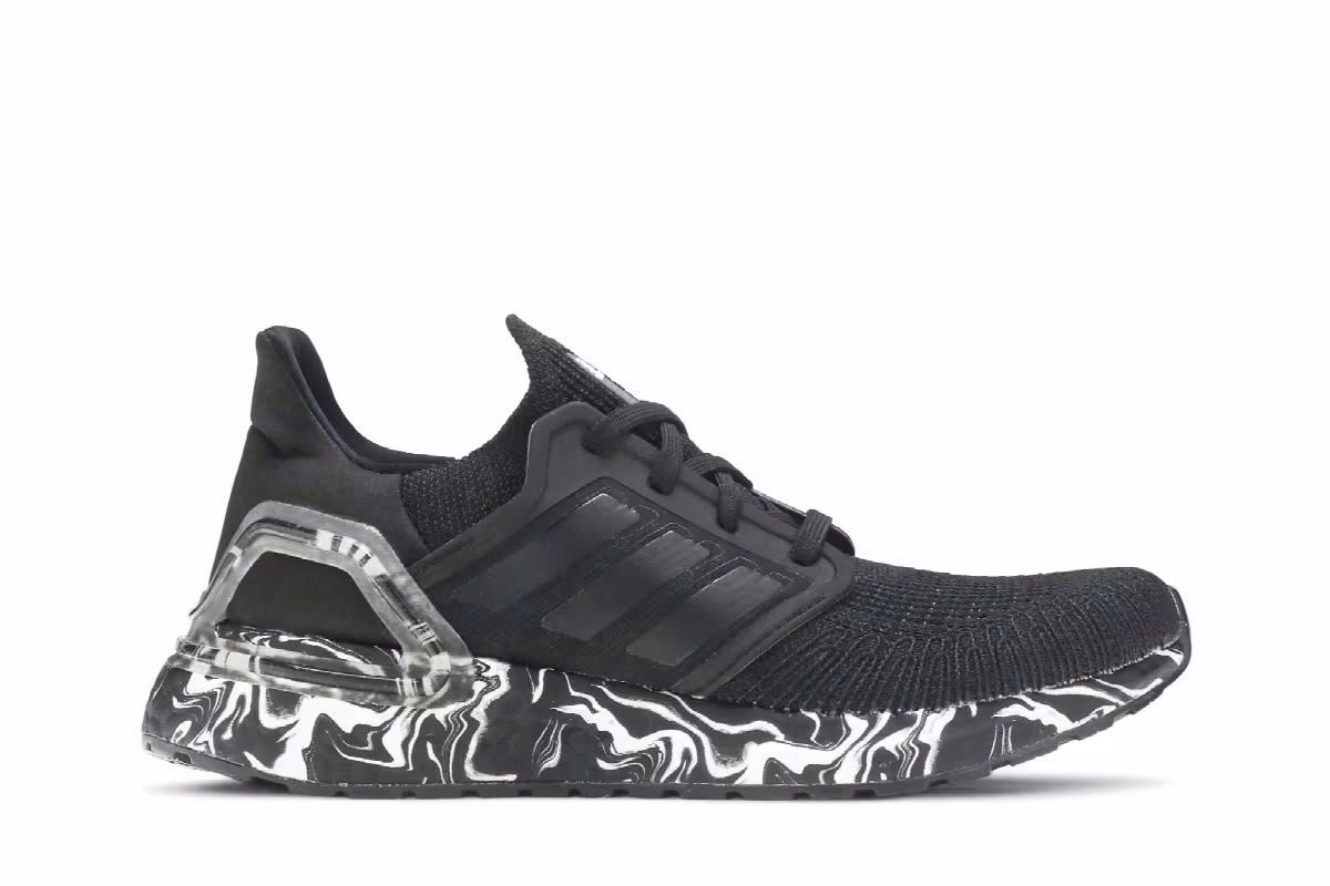 Adidas Women's Ultraboost 20 Glam Pack - Black, view 2