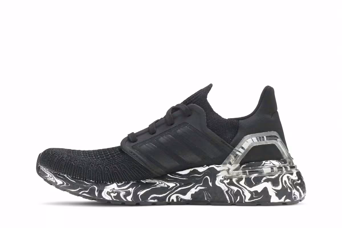 Adidas Women's Ultraboost 20 Glam Pack - Black, view 4