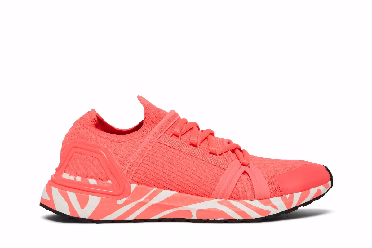 Stella McCartney x adidas Women's UltraBoost 20 Turbo Active Orange, view 2