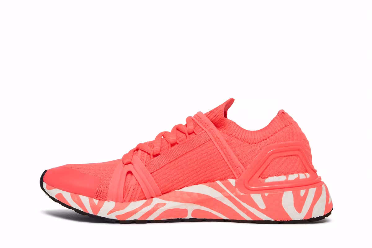 Stella McCartney x adidas Women's UltraBoost 20 Turbo Active Orange, view 4
