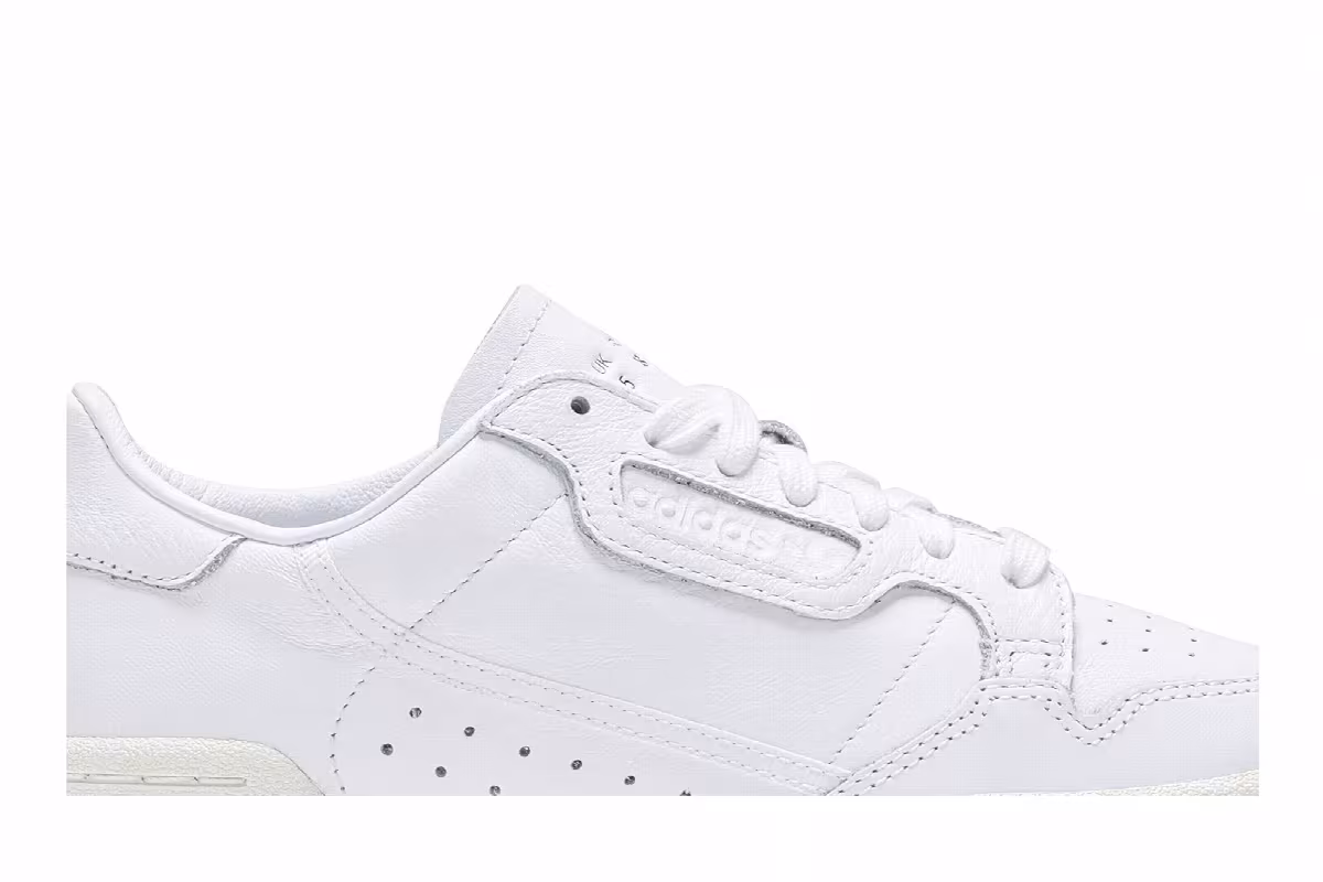 adidas Continental 80 Triple White, view 3
