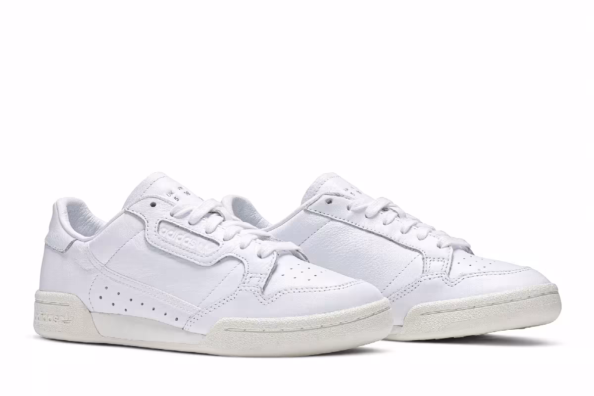 adidas Continental 80 Triple White, view 9