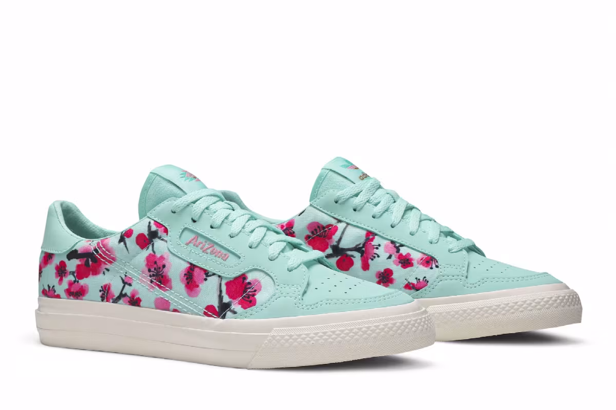 Arizona x adidas Continental Vulc J Green Tea With Ginseng And Honey, view 9
