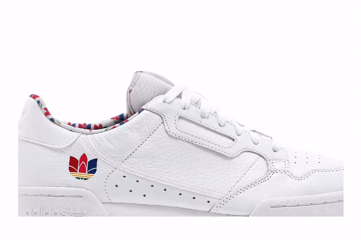 Adidas Continental 80 Colorful Trefoil, view 3